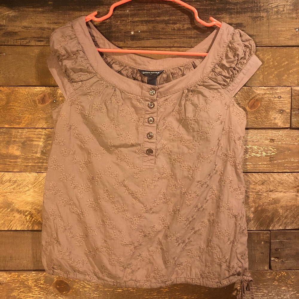 Banana Republic Brown Blouse